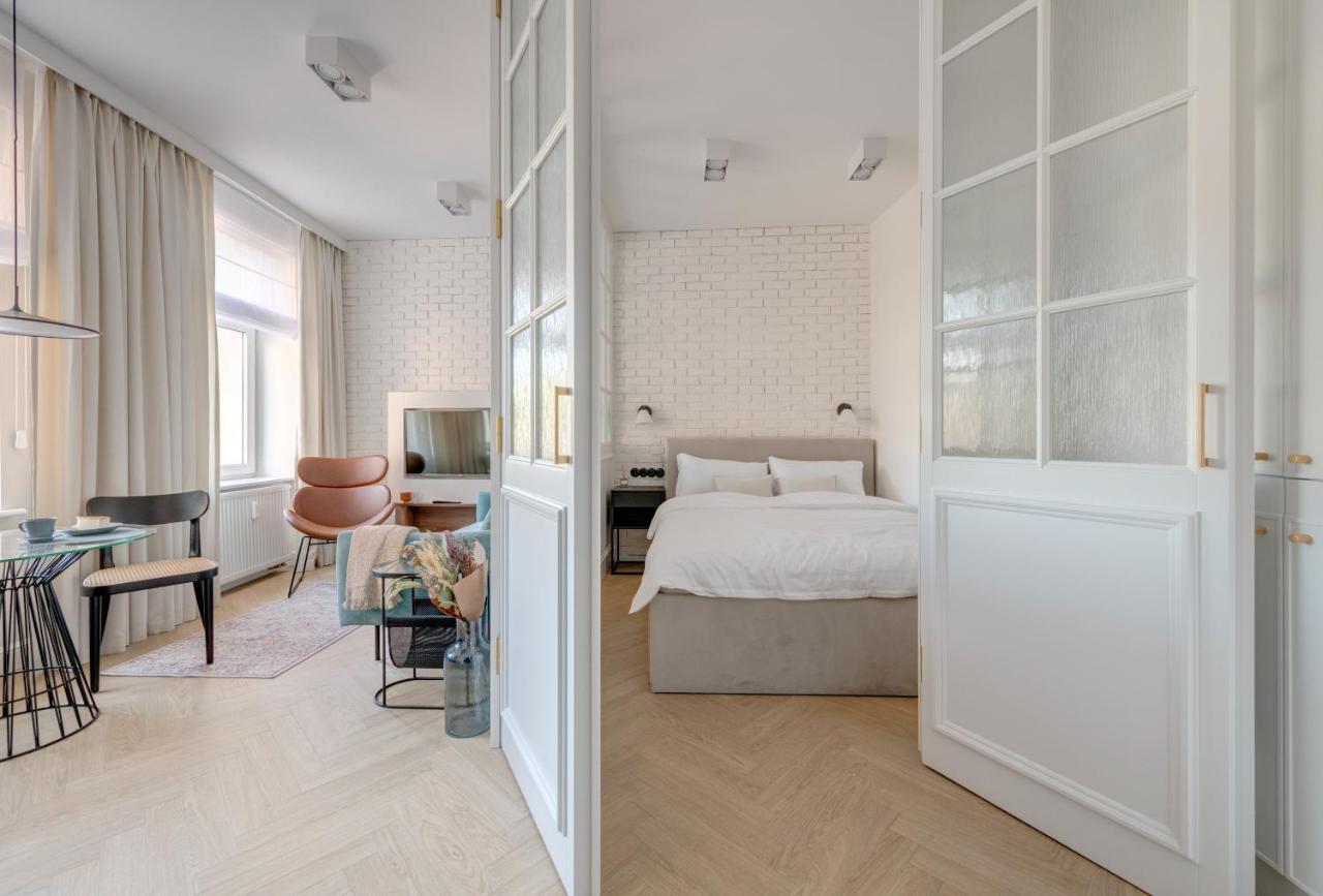 Studio In Main District In Gdansk Wrzeszcz Daire Dış mekan fotoğraf